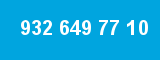 932 649 77 10 932 649 77 10